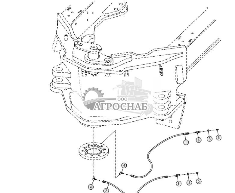Центр. маслопр. и фитинги скобы рамы - ST3435 267.jpg